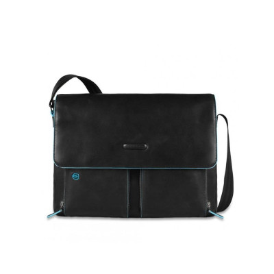 Messenger Piquadro | Porta Pc | Linea Blue Square | CA3337b2-mogano