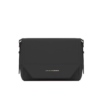 Messenger Porta Computer Circle Piquadro Nero  Valigeria.it