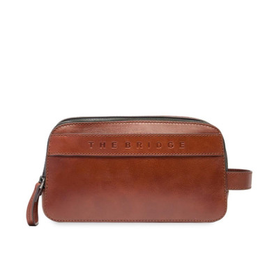 Necessaire semplice The Bridge 092805EX1A-Marrone Valigeria-it