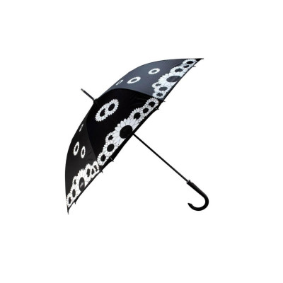 Ombrello Lungo Antivento Sunflowers Y-Dry White  Valigeria.it