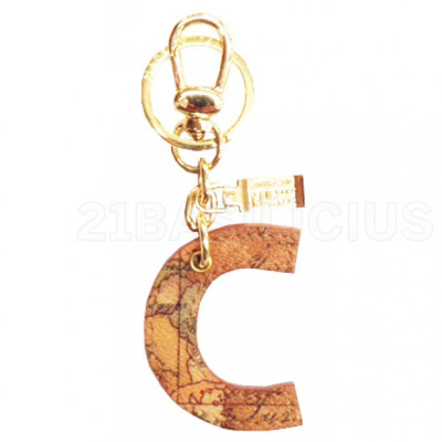 Portachiavi Alviero Martini 1^ Classe | Lettera C | Linea Geo Classic | P00C60000010