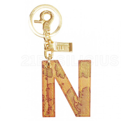 Portachiavi Alviero Martini 1^ Classe | Lettera N | Linea Geo Classic | P00N60000010