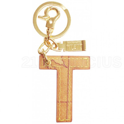 Portachiavi Alviero Martini 1^ Classe | Lettera T | Linea Geo Classic | P00T60000010