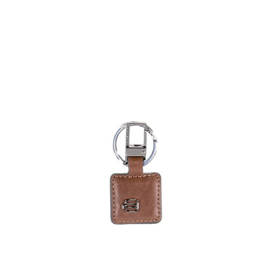 Porta Chiavi Ciondolo 1 Anello | Piquadro Black Square | PC3757B3-Cuoio