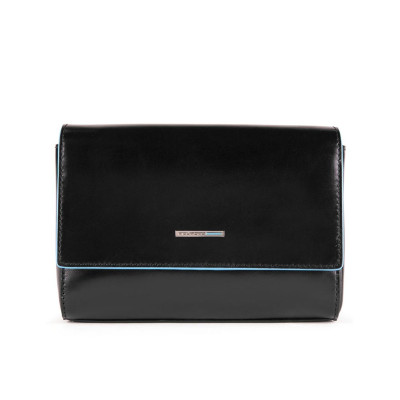 Pochette Blue Square Piquadro Nero  Valigeria.it