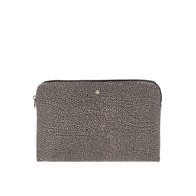 Pochette Borbonese Marrone 930120I15X11  Valigeria.it