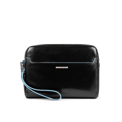 Pochette Da Polso Blue Square Piquadro Nero  Valigeria.it