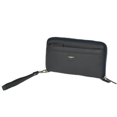 Pochette da polso piatta Aeronautica Militare Helix Nero