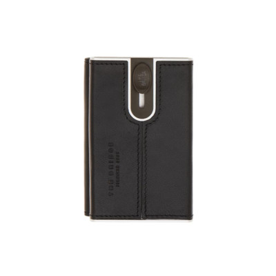 Porta Carte Credito Doppio The Bridge Nero  Valigeria.it