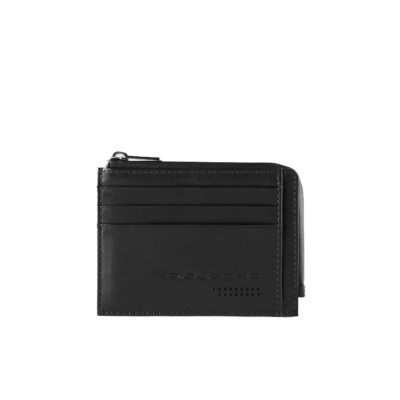 Porta Carte Credito Piatto Urban Piquadro Nero  Valigeria.it