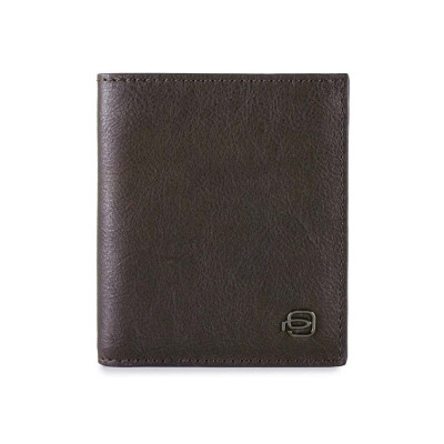 Porta Carte Credito Piquadro Black Square PP1518B3R  Valigeria.it