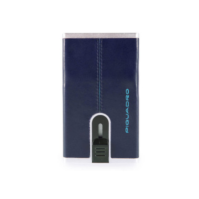Porta Carte Credito Piquadro Blue Square PP4825B2R  Valigeria.it