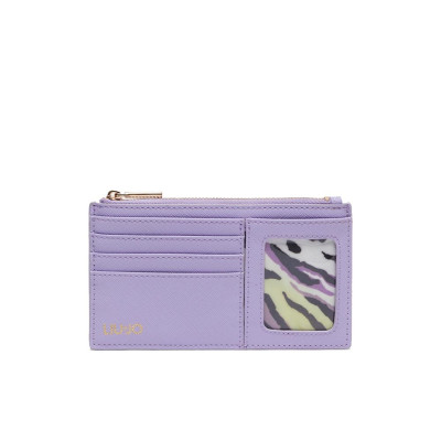Porta Carte di Credito con Cerniera Liu Jo Glicine  Valigeria.it