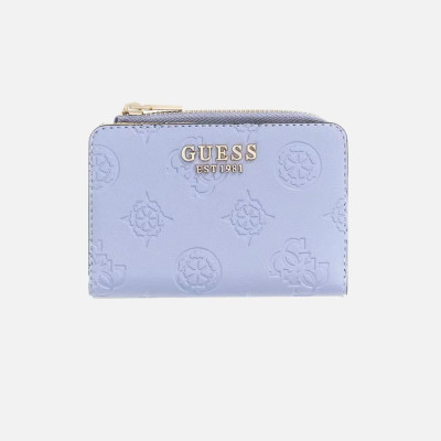 Porta carte di credito Guess Laurel II Grey Blue Logo