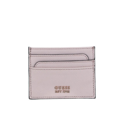 Porta Carte di Credito Piatto Laurel Guess Light Rose  Valigeria.it