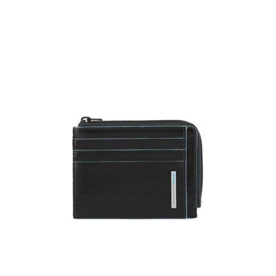 Porta Carte di Credto Blue Square Piquadro  Valigeria.it