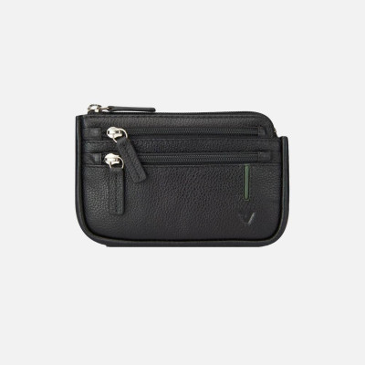 Porta chiavi con porta monete Roncato Valigeria Liverpool Nero