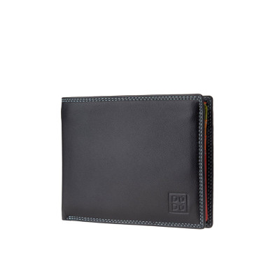 Portafoglio Uomo | Dudubags Tazio Colorful | 534473-Nero