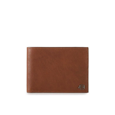Portafoglio Uomo Porta documenti Porta monete | Piquadro Black Square | PU1392B3-Cuoio
