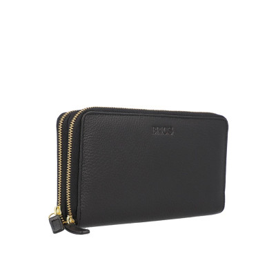 Portafoglio Donna Cerniera Doppia Bric's Nero BW209456001  Valigeria.it
