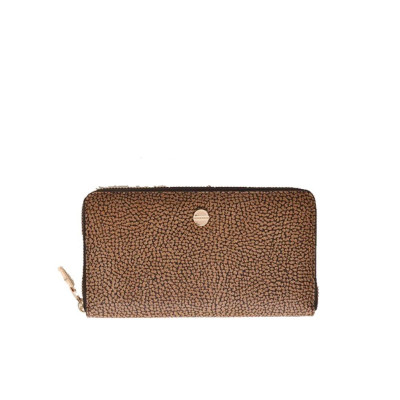 Portafoglio Donna Grande Borbonese Op NaturaleNero  Valigeria.it