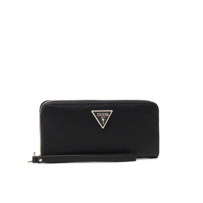 Portafoglio Donna Grande Laurel SLG Guess Black | Valigeria.it