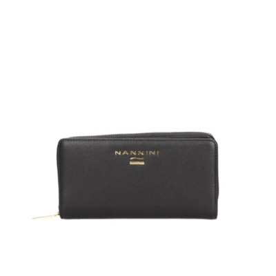 Portafoglio Donna grande Wallis Nannini Nero  Valigeria.it