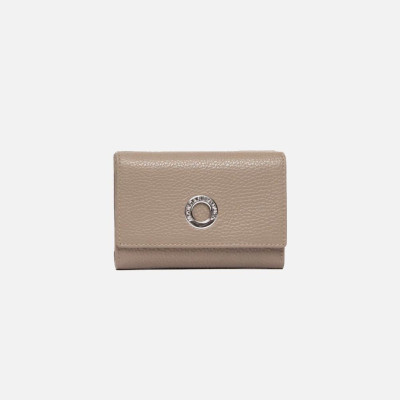 Portafoglio donna orizzontale con patta medio Mandarina Duck Mellow Warm Taupe