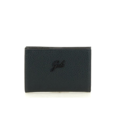 Portafoglio donna cerniera con patta piccolo Bull black Gabs Gmoney Abete