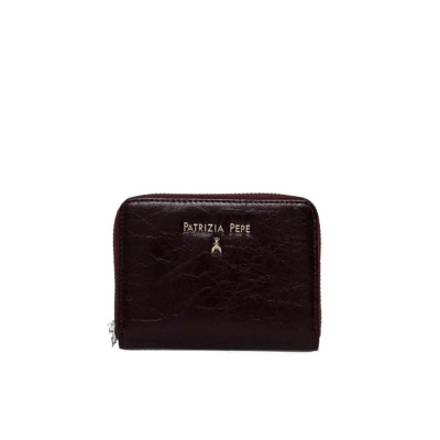 Portafoglio Donna  Piccolo Patrizia Pepe Dark Plum  Valigeria.it