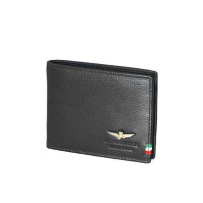 Portafoglio Uomo Aeronautica Militare Nero  Valigeria.it