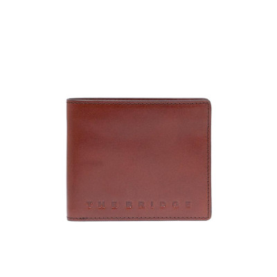 Portafoglio uomo orizzontale semplice The Bridge 014055011A-Marrone Valigeria-it 