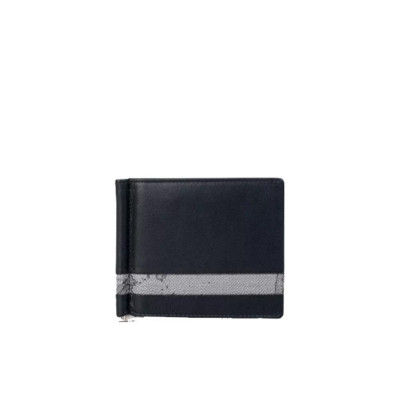 Portafoglio Uomo Prima Classe Alviero Martini NeroGrigio  Valigeria.it