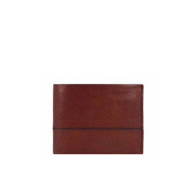 Portafoglio Uomo Semplice Damiano The Bridge Marrone  Valigeria.it