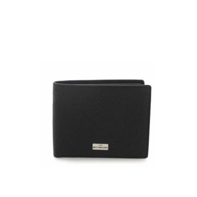 Portafoglio Uomo Semplice John Richmond Black  Valigeria.it