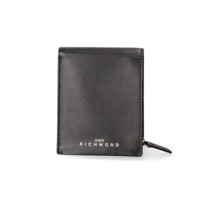 Portafoglio Uomo Semplice John Richmond Black  Valigeria.it