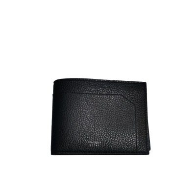 Portafoglio Uomo Semplice Pineider 1774 Black  Valigeria.it