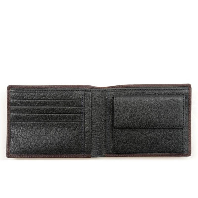 Portafoglio Uomo Semplice Spalding&Bros Testa Moro  Valigeria.it