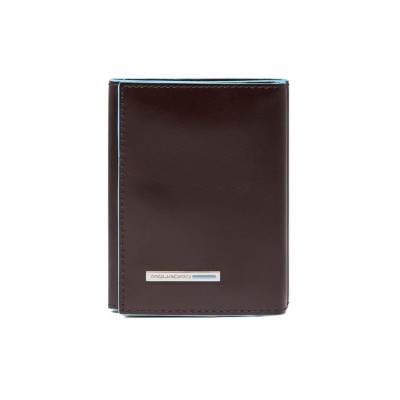 Portafoglio Uomo Verticale Blue Square Piquadro PU6559B2R-Mogano Valigeria-it