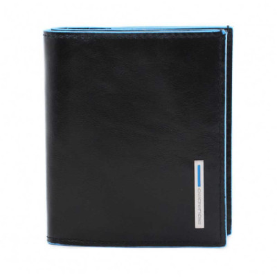 Porta carte di credito Piquadro | pelle | Linea Blue Square | PP1518B2-Nero