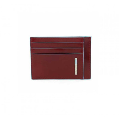 Portafoglio Piquadro | Pelle | Blue Square | PP2762b2-rosso (valigeria)