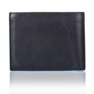 Portafoglio Uomo 12 comparti porta carte | Piquadro Blue Square | PU1241B2-Nero