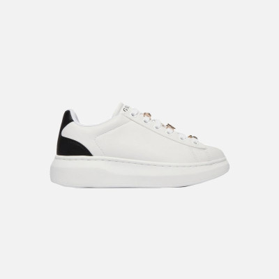 Scarpa donna sneakers Guess Fiona White Black
