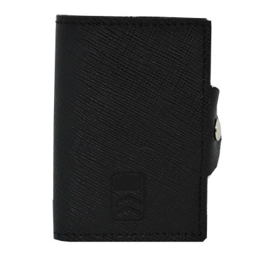 Porta Carte di Credito a Libro | Slide Rfid | SLIDESAFF-Nero