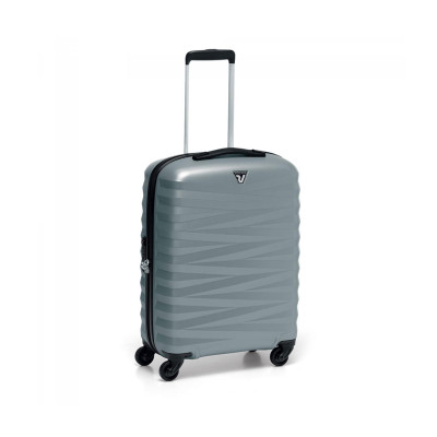 Trolley Cabina 55 Cm 4 Ruote | Roncato Zeta | 5353-Nero/Silver