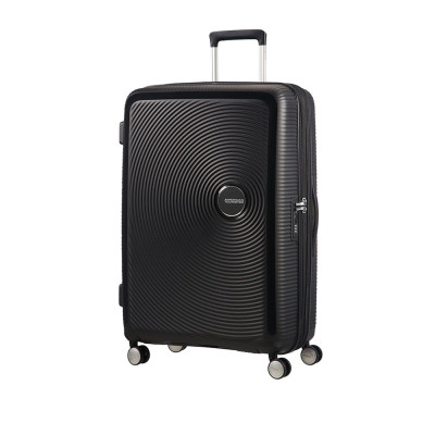 Trolley Grande 77 Cm Spinner 4 Ruote Espandibile | American Tourister Soundbox | 32G003-Bass Black