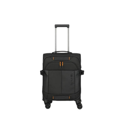 Trolley morbido 55cm 4 ruote cabina Briizi 09104701-Travelite Nero Valigeria-it