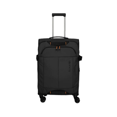 Trolley morbido 67cm 4 ruote medio Briizi Travelite 09104801-Nero Valigeria-it 