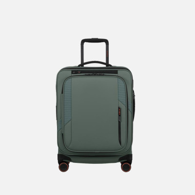 Trolley morbido 55cm 4 ruote cabina espandibile Samsonite Sage Green