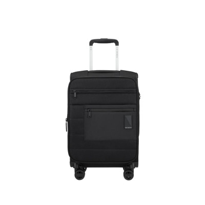 Trolley Morbido Cabina Espandibile Vaycay Samsonite Black  Valigeria.it